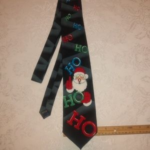 Santa HO HO HO Tie (022)